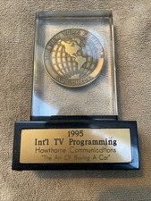 1995 The New York Festivals WorldMedal Award  “The Art Of Buying A Car” RARE picture