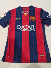 Nike FC Barcelona Lionel Messi #10 Red/Blue Dri-FIT Soccer Jersey Men Size M picture