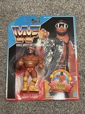 Macho Man Randy Savage Series 1 W/Elbow Smash WWF Wrestling 1990 Hasbro MOSC picture