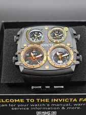 🔥NEW🔥Invicta Aviator ZULU TIME 4 Time Zone Pilot Men's Watch 50mm 49606 picture