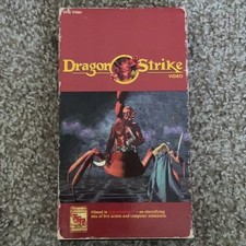 DragonStrike VHS Movie 1993 TSR HyperReality Fantasy Adventure Tape picture