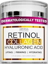 Retinol Face Cream Collagen Hyaluronic Acid Anti Aging Moisturizer picture