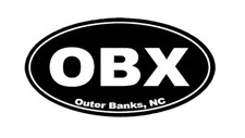 OBX Outer Banks NORTH CAROLINA VINYL CAR TRUCK WINDOW STICKER DECAL GRAPHIC picture