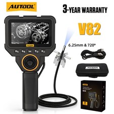 4-Way 720° Endoscope Industrial Articulating Borescope Camera Inspection 6.25mm picture