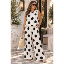 NWT Size Large Oddi Polka Dot Set picture