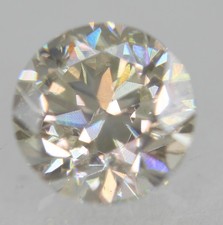 Certified 0.75 Carat J VVS2 Round Brilliant Natural MINED Loose Diamond 5.57mm picture