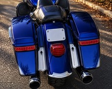 Kuryakyn Chrome Lower Saddlebag Filler Panels Harley Electra Road King 1192 New picture