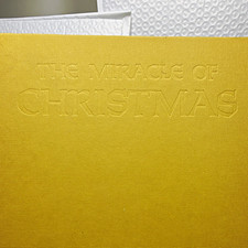 Hallmark The Miracle of Christmas Hardcover Illustrated Songbook Inscribed 1966 picture