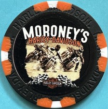 Harley Davidson Wide Print Poker Chip from Moroney's HD in New Windsor, New York picture
