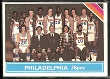 1975-76 Topps Philadelphia 76ers #216 Philadelphia 76ers picture