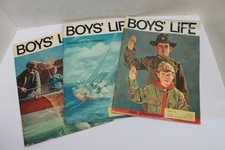 3 Vintage 1971 Boys' Life Magazines picture