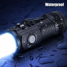 1200000LM USB Rechargeable LED Flashlight Super Bright Torch Tactical Lamp picture
