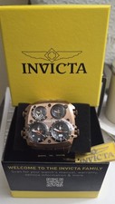 🔥NEW🔥Invicta Aviator ZULU TIME 4 Time Zone Pilot Men's Watch 50mm Copper picture