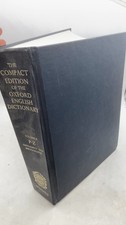 The Compact Edition of the Oxford English Dictionary: Volume II P-Z, Suppleme... picture