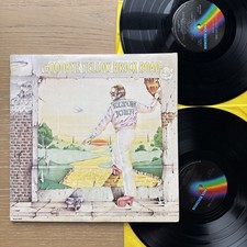 1973 Elton John Goodbye Yellow Brick Road 1st US Pinckneyville Press VG+ 2LP picture
