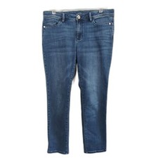 J Jill Denim Jeans Womens Size 8 Authentic Fit Slim Ankle picture