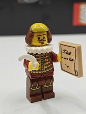 NEW William Shakespeare Custom Lego Minifigure The LEGO Movie Series picture