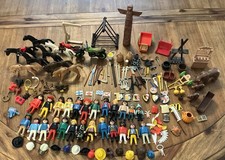 Playmobil Mixed Lot of Indians, Knights, Pirates, Animals, and Accessories picture