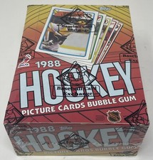 1988-89 TOPPS NHL Hockey Card BOX 36 Unopened Wax PACKS Sealed BBCE Wrapped picture