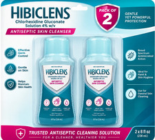 2xHibiclens Antimicrobial and Antiseptic Soap and Skin Cleanser Foaming Pump 8oz picture