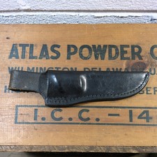 Vintge Schrade USA PH1 Pro Hunter Fixed Blade Knife Original Leather Sheath Only picture
