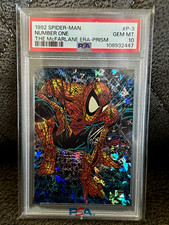 1992 Spider-Man McFarlane Era Prism #P-3 Number One PSA 10 💎💎💎 picture