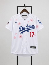 S-2XL Shohei Ohtani #17 2026 Tokyo Series Cherry Blossom Stitched Dodger Jersey picture