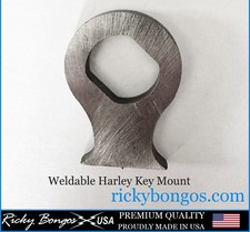 WELDABLE KEY MOUNT FOR HARLEY CHOPPER CUSTOM  IGNITION SWITCH picture