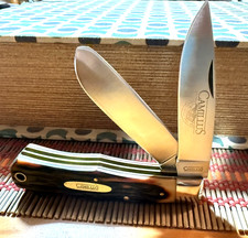 VINTAGE CAMILLUS 716 POCKET KNIFE, MINT CONDITION, CUSTOM SHEATH, BOX  USA #41 picture