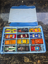 Vintage Matchbox Superfast Mini-Case with 24 Diecast Cars Lot picture