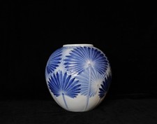 Stunning large Porcelain Vase by Fukagawa   ZQ35 picture