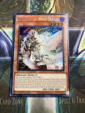 *** FALLEN OF THE WHITE DRAGON *** 1ST EDITION SECRET RARE BRPO-EN024 YUGIOH picture