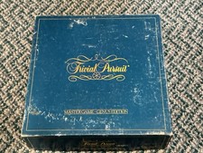 Vintage Trivial Pursuit Master Game Genus Edition Complete Original Box picture