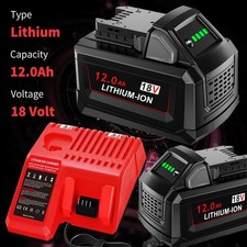 1-6PCS For Milwaukee For M18 18V 12.0Ah Extended Capacity LITHIUM Battery 8AH picture