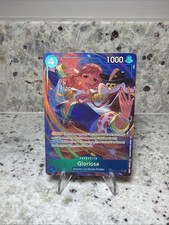 Gloriosa ALT Art OP17-046 SR Foil Bandai One Piece Card Game Blue ENGLISH NM/MT picture