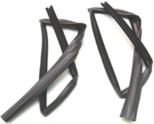 1980-1990 Chevrolet Caprice & Impala 4 dr front door window channel seals, pair picture