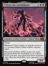 Ultron the Annihilator Commander: Marvel Super Heroes Foil Playtest Card picture
