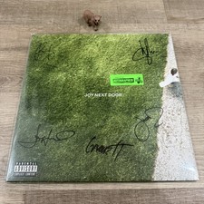 The Maine Joy Next Door SIGNED Vinyl LP Autographed Half Green/White SEALED NEW picture