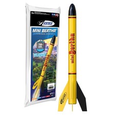Estes 002099 Mini Bertha Model Rocket Yellow, Black, Multi picture