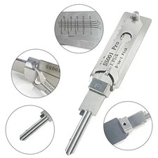 Key Decoder 2 In 1 Portable Lock Picking Set Hook And Pickup Tool Kit Ergonomic picture