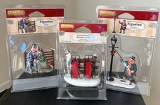 Lemax Figurine/Accessory Lot Of 3 NEW 2004-2008 picture