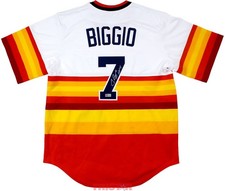 Craig Biggio Signed Houston Astros Rainbow Cooperstown Jersey HOF 15 TRISTAR picture