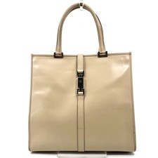 DDP Auth Vintage GUCCI Jackie Beige Leather Hobo Shoulder Bag Piston Lock Vtg 90 picture