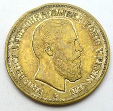 GERMANY FRIEDRICH KAISER PRUSSIA 1831-1888 LERNE LEIDEN OHNE MEDAL picture