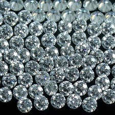 Certified 5.9 Ct Natural D Color VVS1 Brilliant Cut 1.40 MM Round Diamond 500 Pc picture