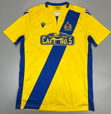 Barry Town Home Shirt Jersey #17 Macron 21/22 Size XL Extra Large picture