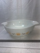 Vintage Pyrex 4 QT Town & Country Pattern 444 Cinderella Nesting Mixing Bowl picture