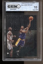 1998-99 Kobe Bryant Metal Universe #53 Gem Mint 10 LA Lakers picture