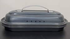 Vintage Baparoma Steam Baking Master 5 Pc Set Artisan French Bread Pan Cookware picture