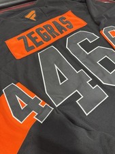 Trevor ZEGRAS Philadelphia Flyers #46 Black  Alt. Jersey All Sizes New w/tag picture